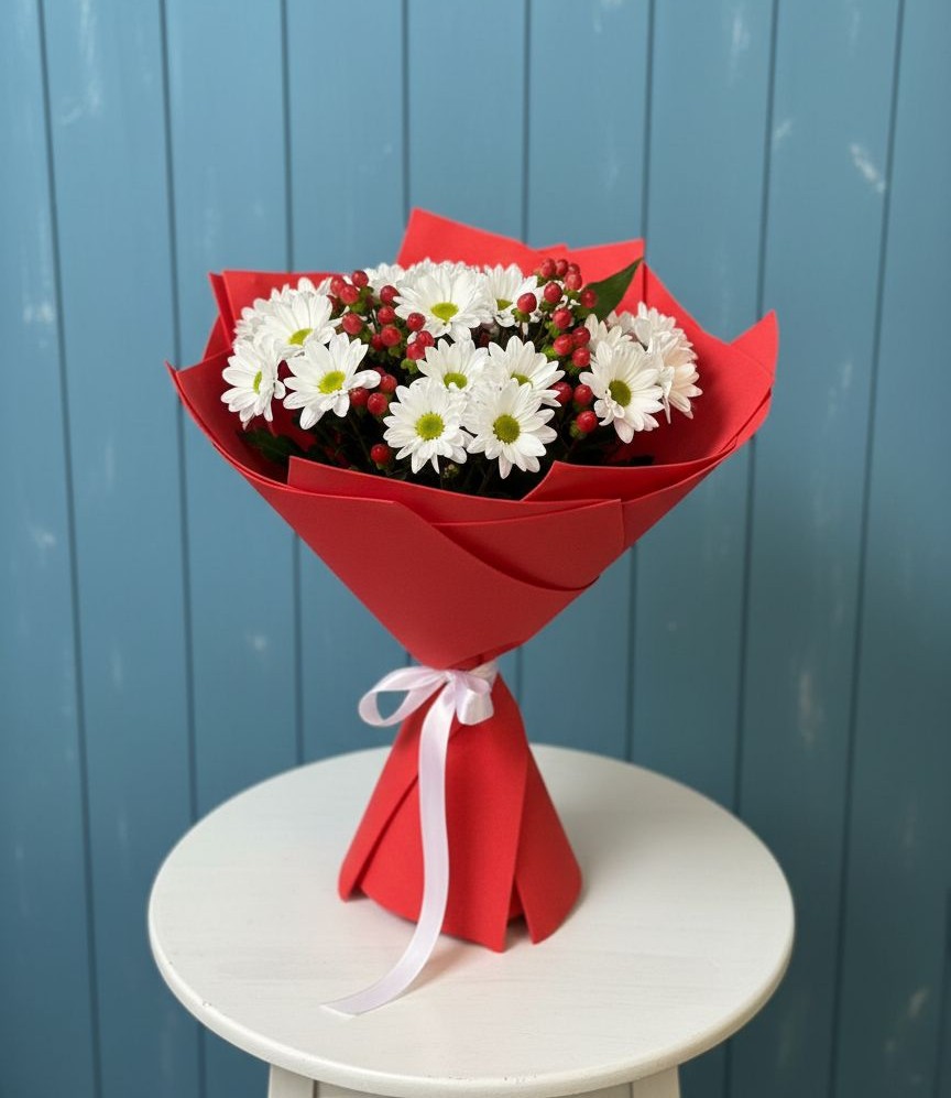 Букет цветов из: Хризантемы в Варна