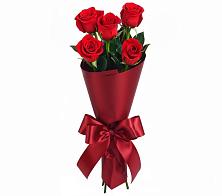 Букет 5 Красных роз Эдлесс Лав в Варна