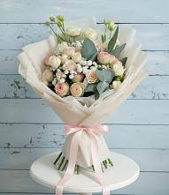 Букет цветов из:  Розы и Лизиантусы #REPLACE_PRED# Варна