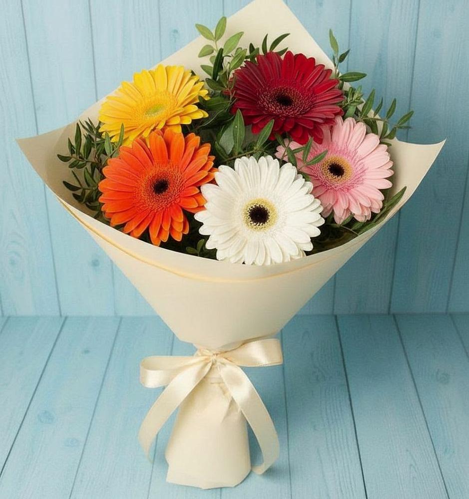 Букет цветов из: Герберы в Варна