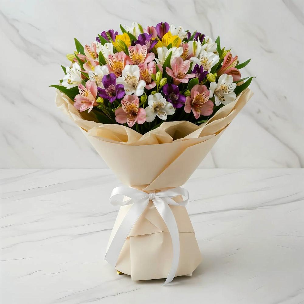 Букет цветов из: Альстромерии в Варна