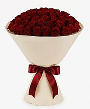 Букет 101 Бордовая роза Блэк Бакарра в Варна