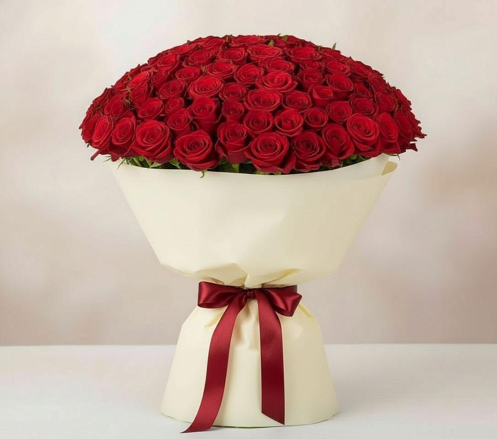 Букет 101 Красная роза Милано в Варна