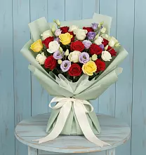 Букет цветов из:  Розы в Варна
