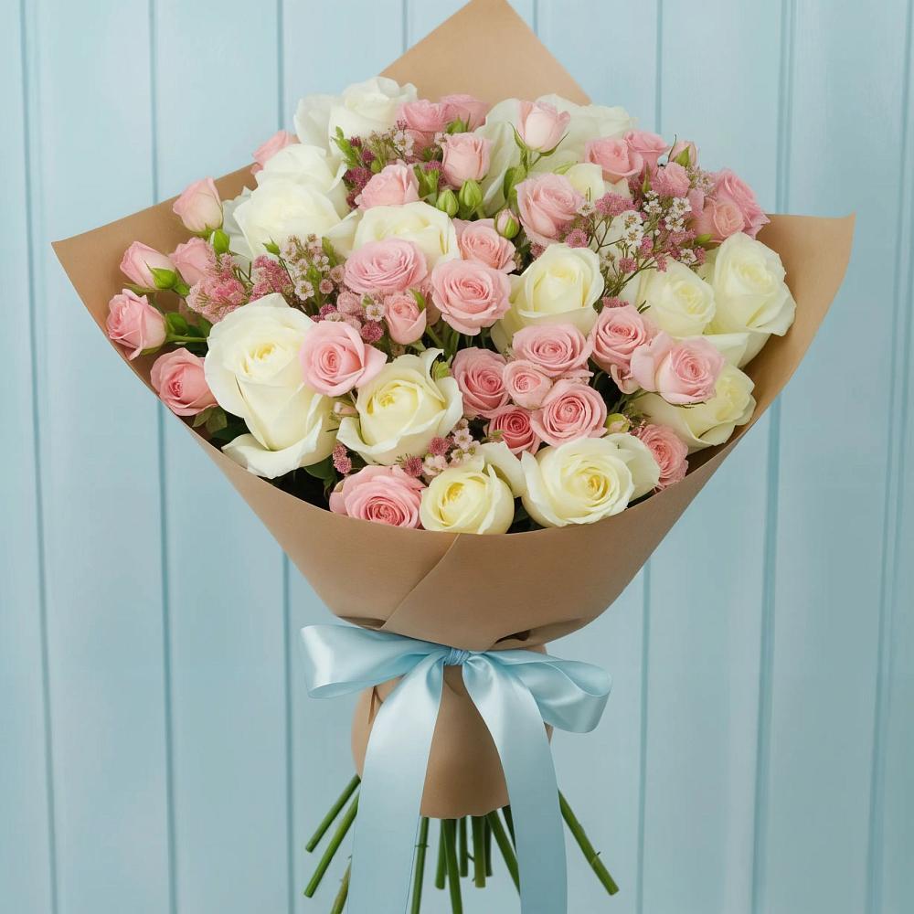 Букет цветов из: Розы в Варна