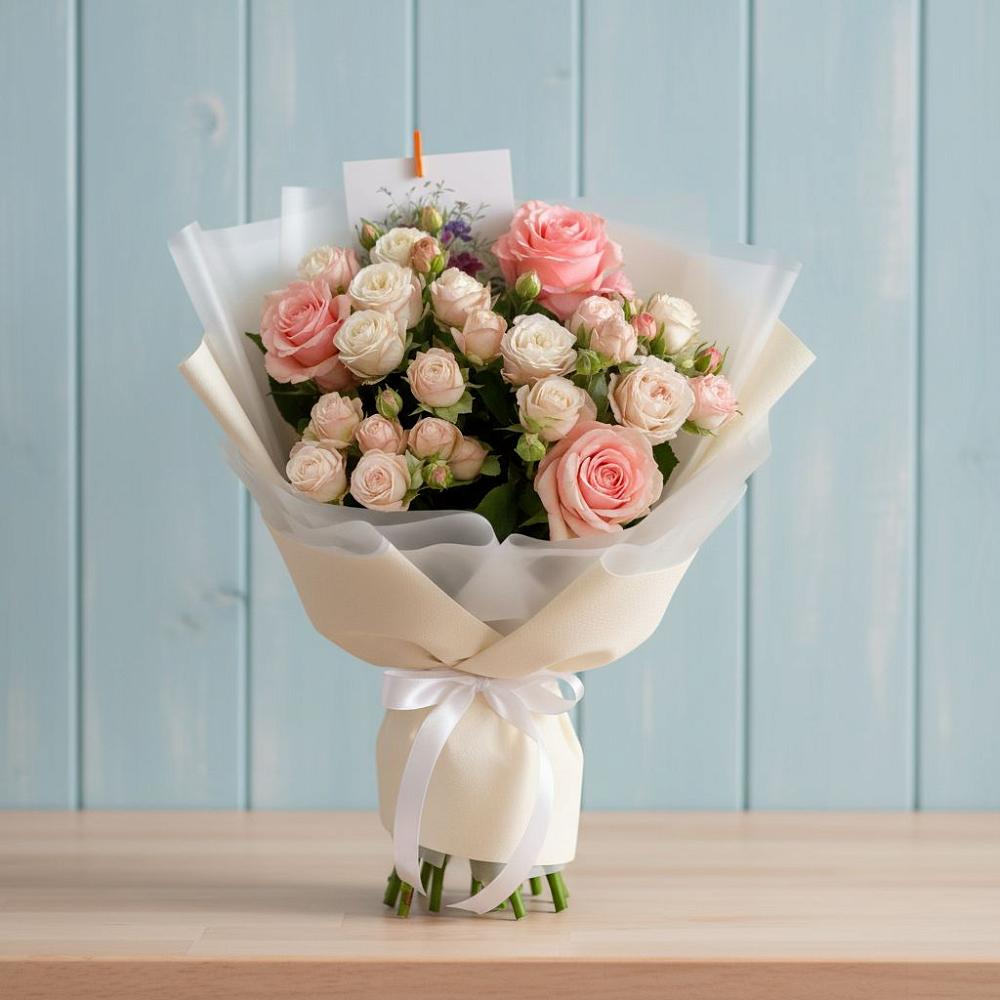 Букет цветов из: Розы в Варна