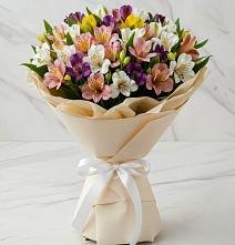 Букет цветов из:  Альстромерии #REPLACE_PRED# Варна