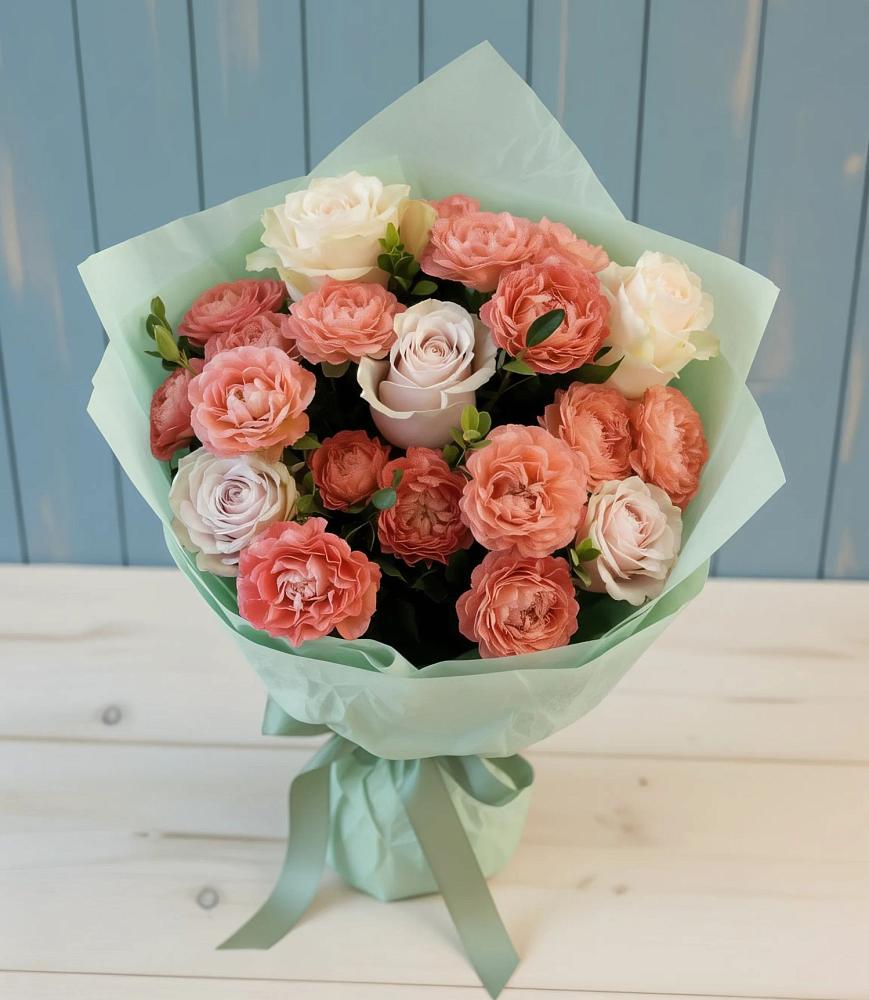 Букет цветов из: Розы в Варна