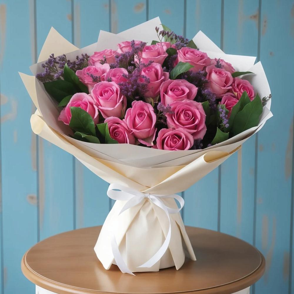 Букет цветов из: Розы в Варна