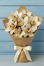 Букет цветов из:  Орхидеи и Розы в Варна